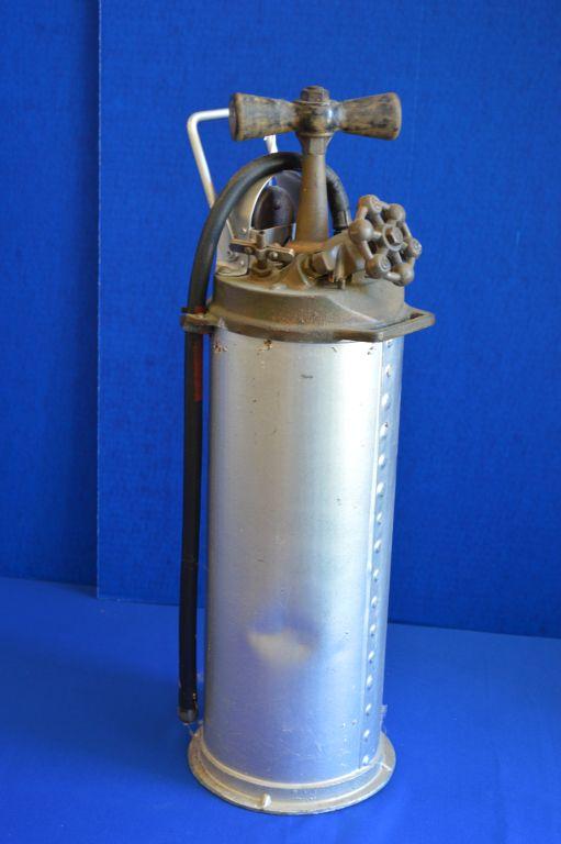 Hand Pump Fire Extinguisher W/ Brass Top - Approx 22"