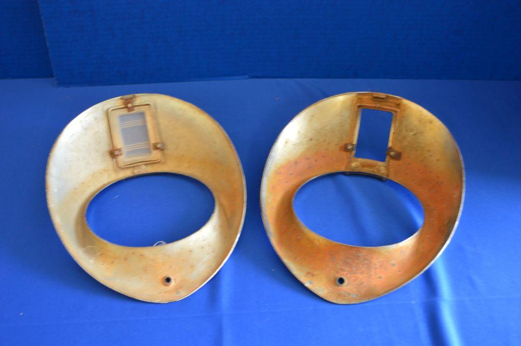 1940 Ford Deluxe Headlight Bezels