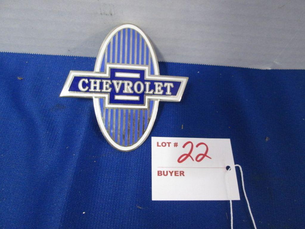 Chevrolet Radiator Emblem 3" X 3.25"