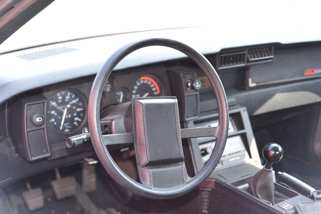 1987 Camaro Rs Convertible, 20th Anniversary Commemorative Edition, 2280 Mi