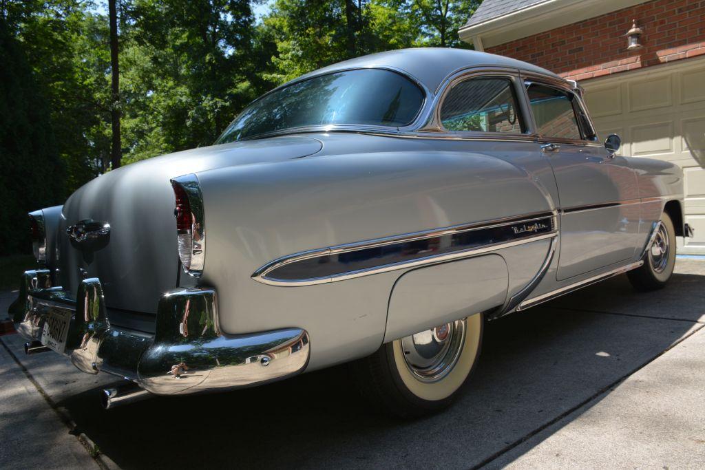 1953 Chevrolet Bel Air 2 Door Sedan, Original Factory Tinted Glass, Origina