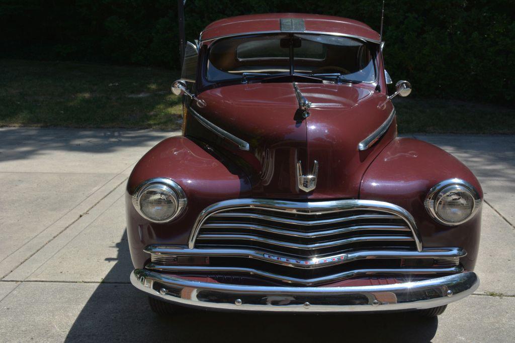 1946 Chevrolet Coupe Style Master - Restored, Fleetline Mouldings, New Wood