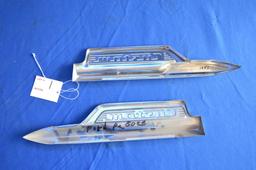 1950's Ford Truck Side Emblems Nos Custom