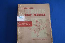 Studebaker Truck Shop Manual Covering 2e Through 5e Series