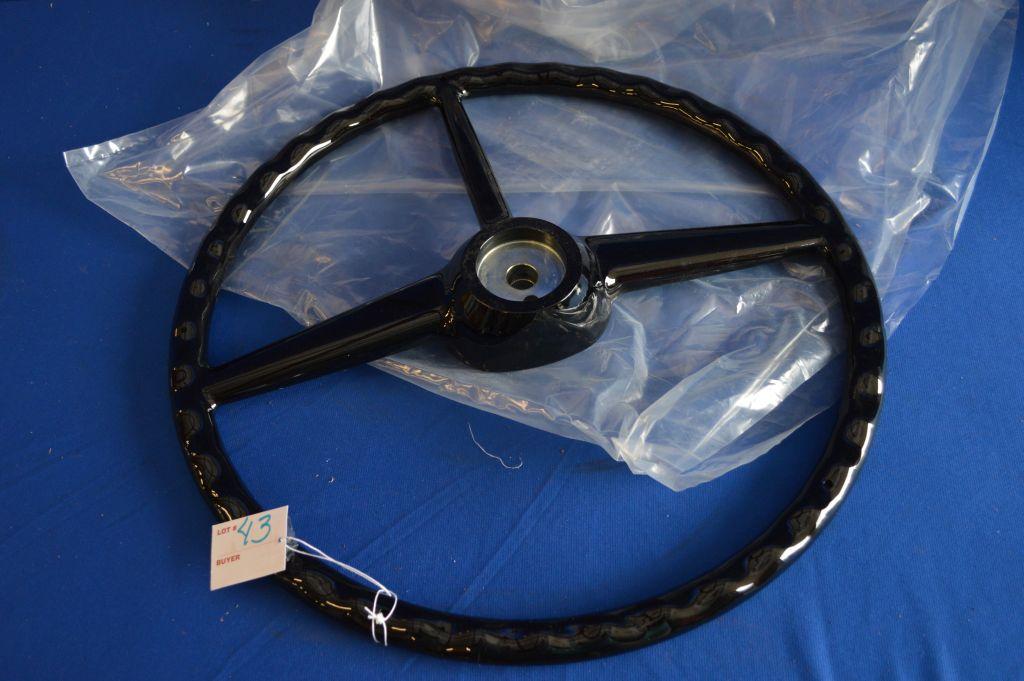 Nos 1947-53 Chevrolet Truck Steering Wheel, Black