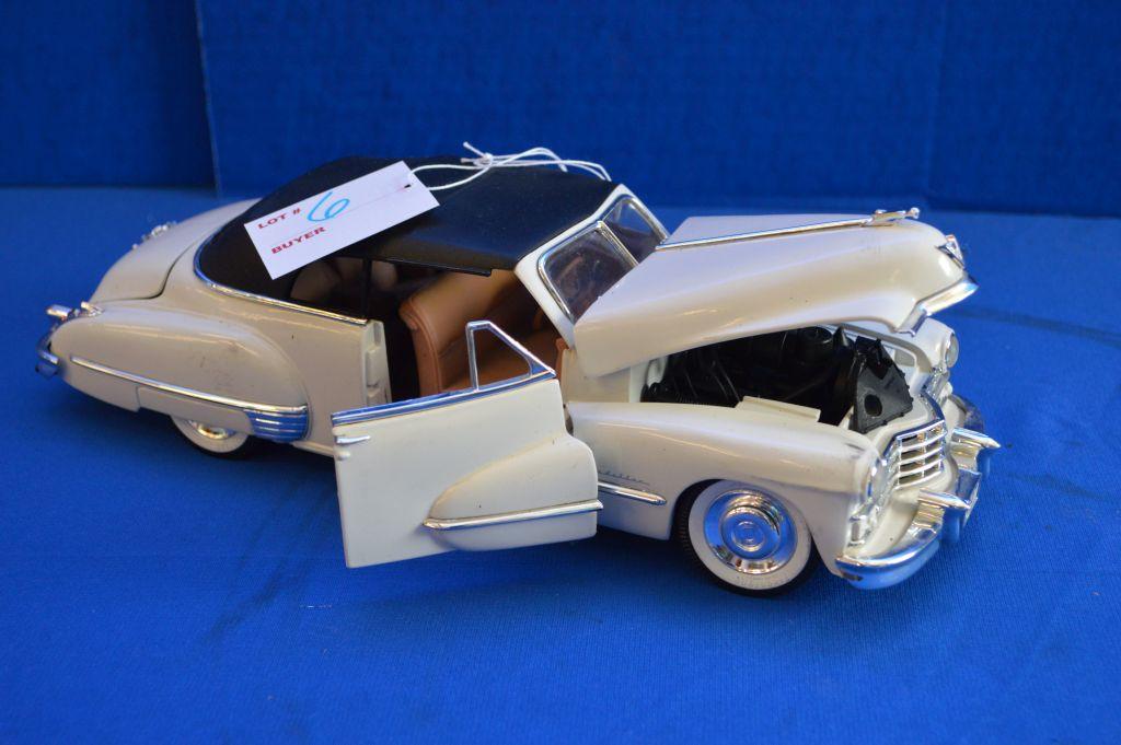 1/18th Scale 1947 Cadillac Die Cast Car