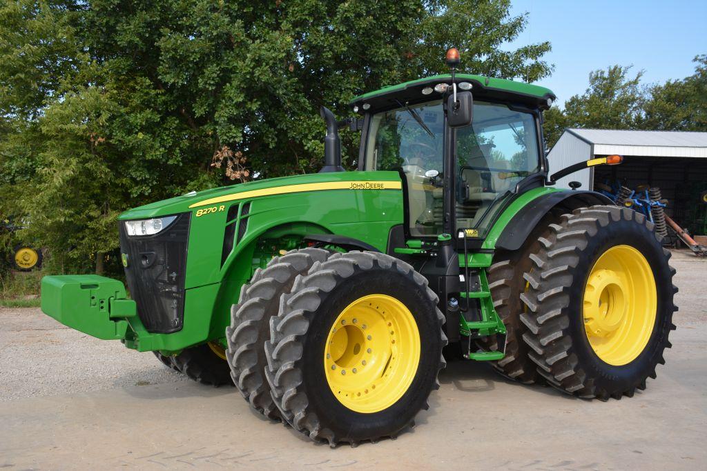 2014 JD 8270R, 16F/4R Powershift trans., active command steering, Premier C