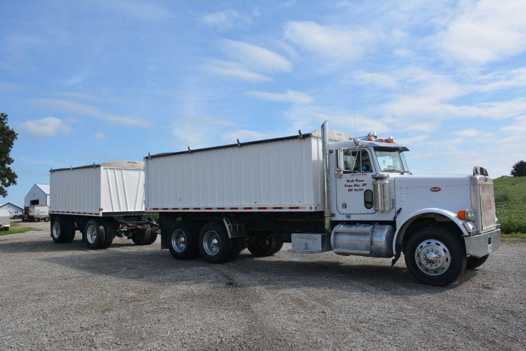 Package Deal - Lot 65 & 66 All for 1: 1989 Peterbilt Semi, 379 short ood, 4