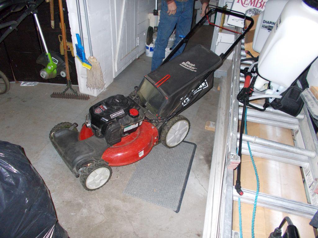 Craftsman Push Mower, Self Propelled