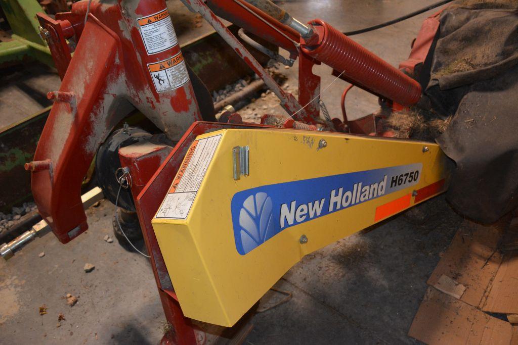 New Holland H6750 Disk Mower, 7 Modules, 9', 540PTO, ONE OWNER