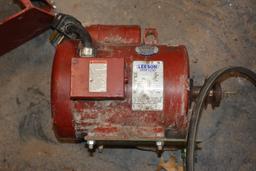 2HP Electric Motor, Belt Pulley