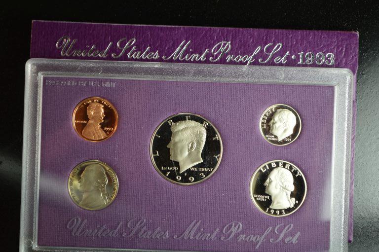1993-S U.S Mint PRF Sets "S" Mint