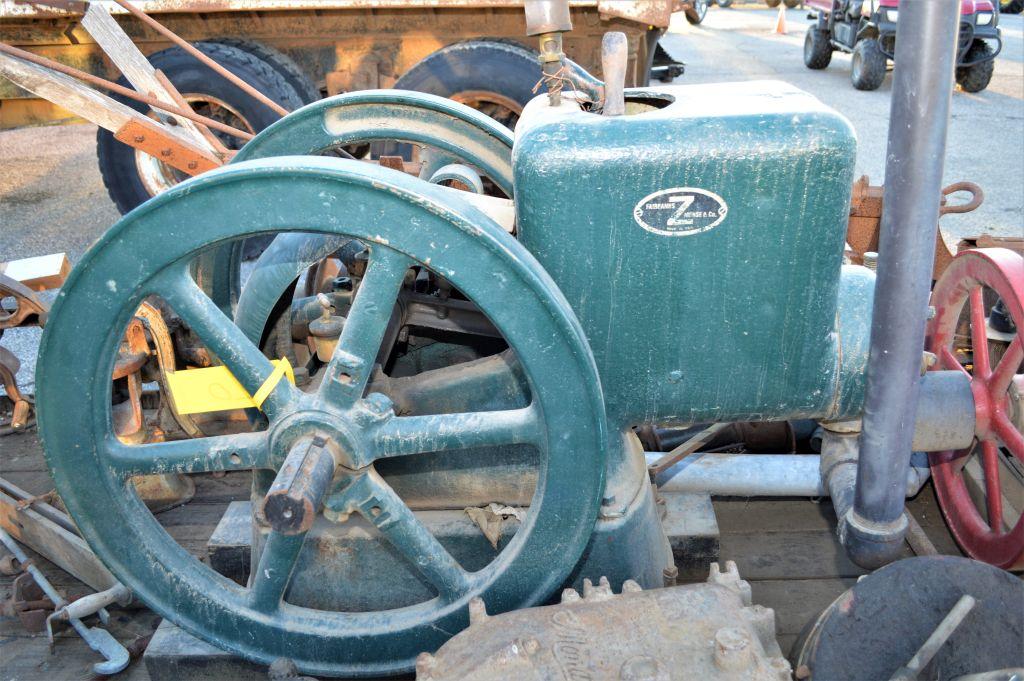 Fairbanks 6 HP Gas Engine w/ Trailer SN# 192506