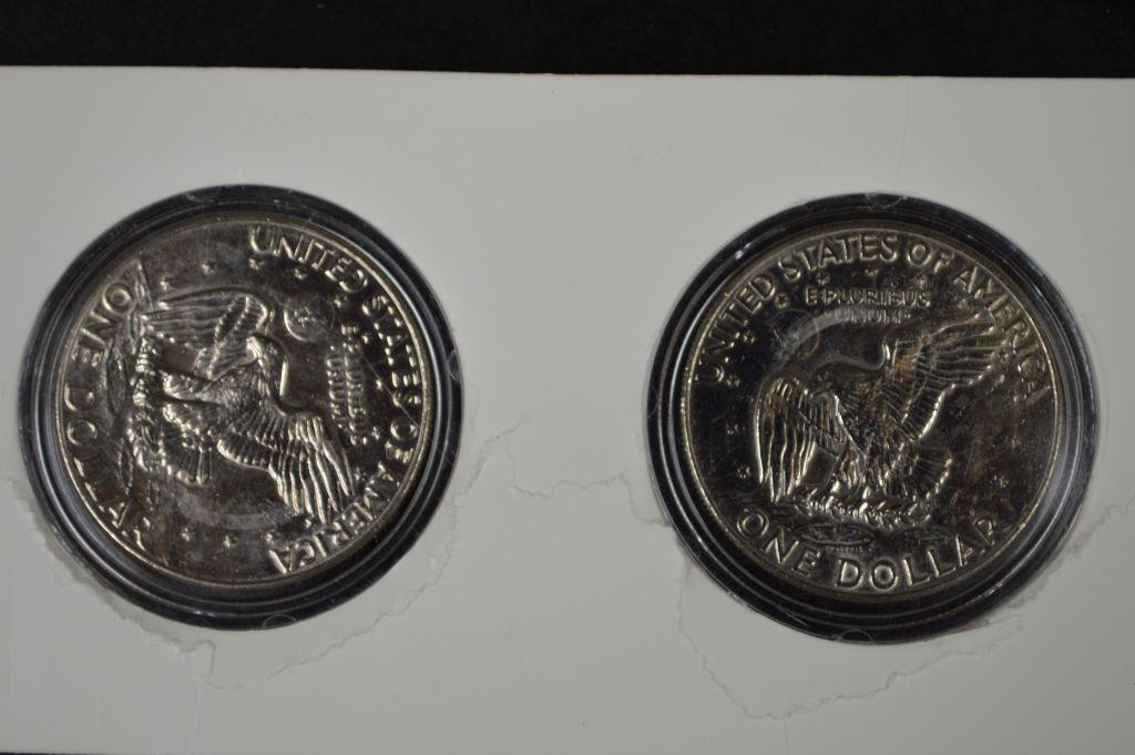 Pair of 1978 Eisenhower Silver Dollars