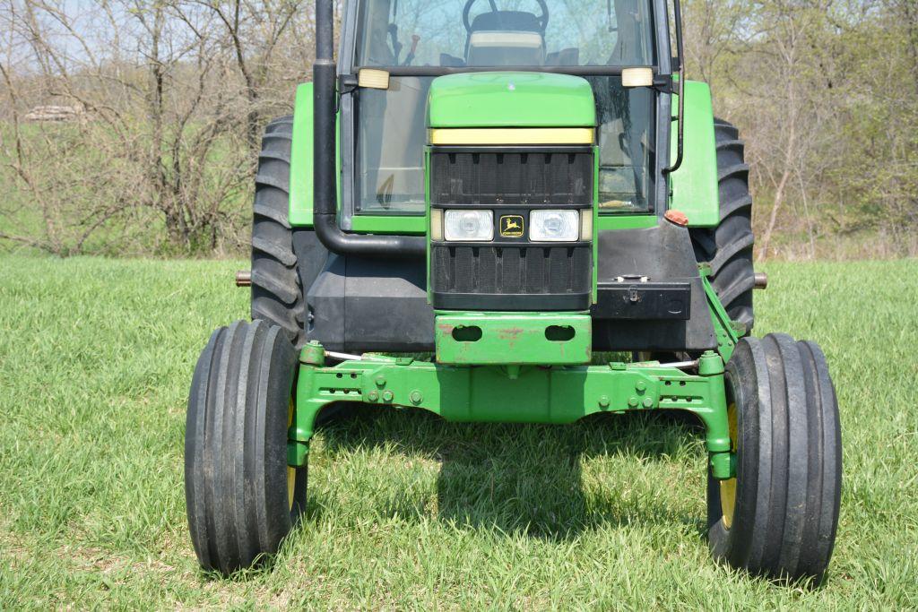 1999 (NOT 96) John Deere 7410 Tractor, diesel, power shift, good interior, winter pa