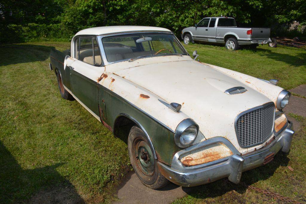 1956 Studebaker Golden Hawk Hard Top, 103,000 Miles on Body, No Motor Or Tr