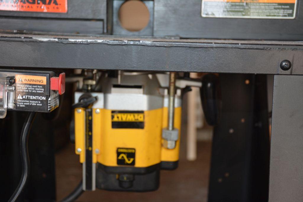 Magna Industrial Router Table w/ DeWalt Electric Router