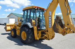 2004 John Deere 410G Backhoe, MFWD, Extend-A-Hoe, Large & Small Buckets, 96