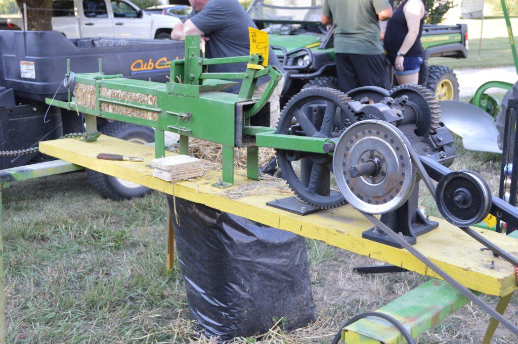 Home Made Miniature Square Baler, For Hit & Miss or Electric Engine, 2 1/2”