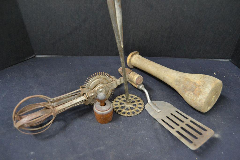 Group of Vintage Kitchen Tools