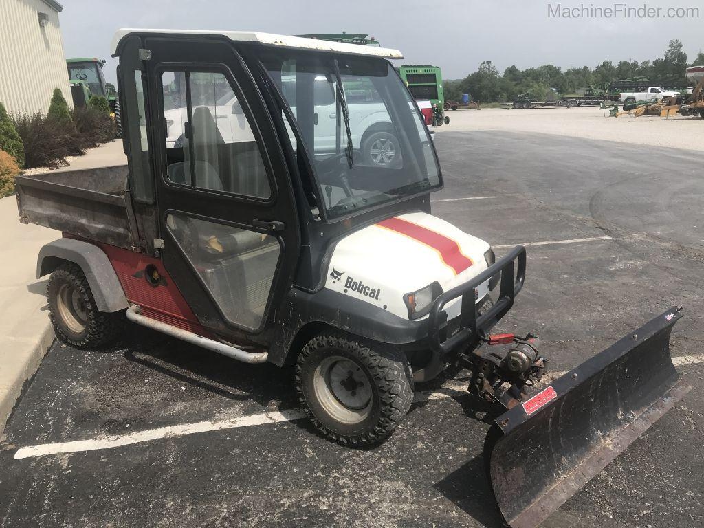 Bobcat ATV, 2 wd, Diesel, Power Lift Bed, Full Cab, Front Snow Blade, 1783