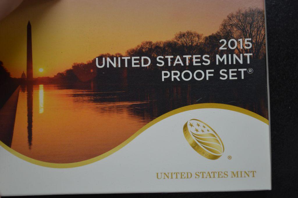 2015 United States Mint Silver Proof Set