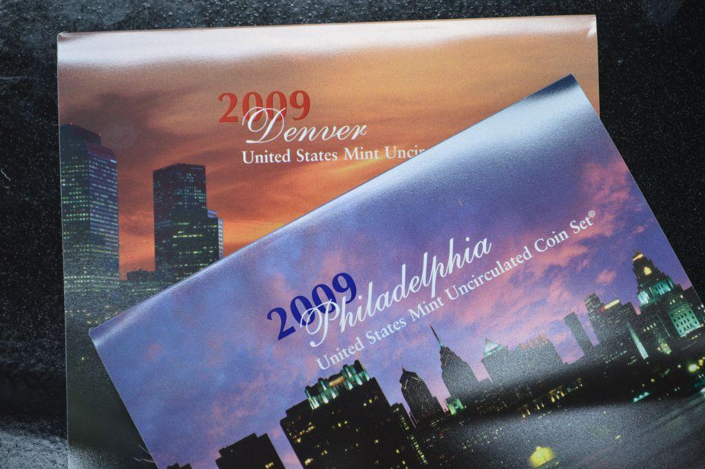 2009 P & D Uncirculated United States Mint Coin Sets