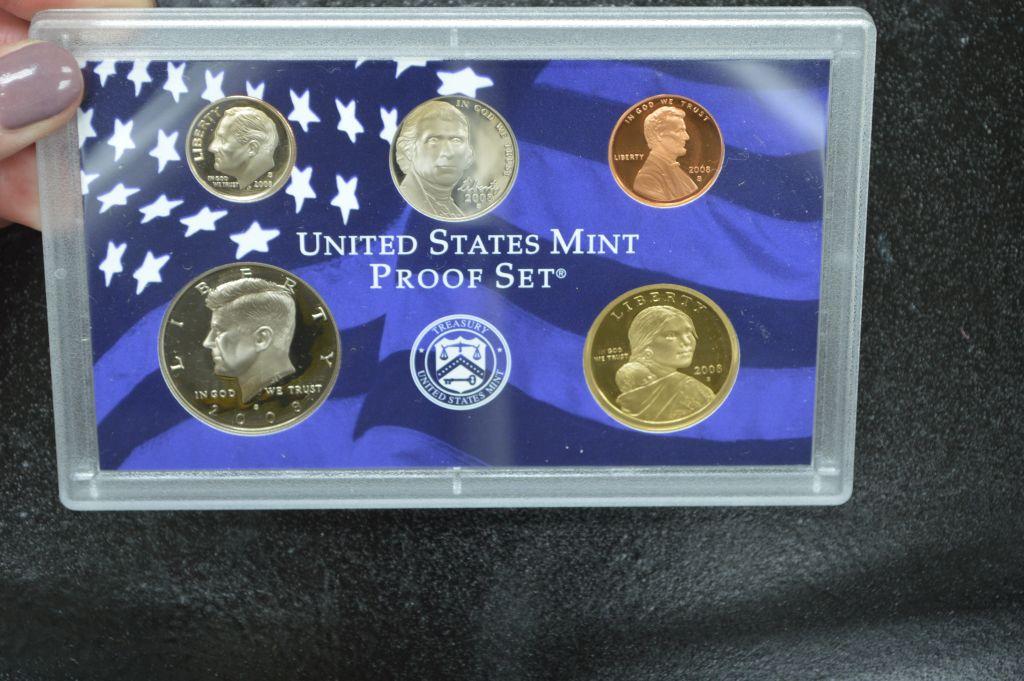 2008 U.S Mint Proof  21 Coin P & D & S Sets