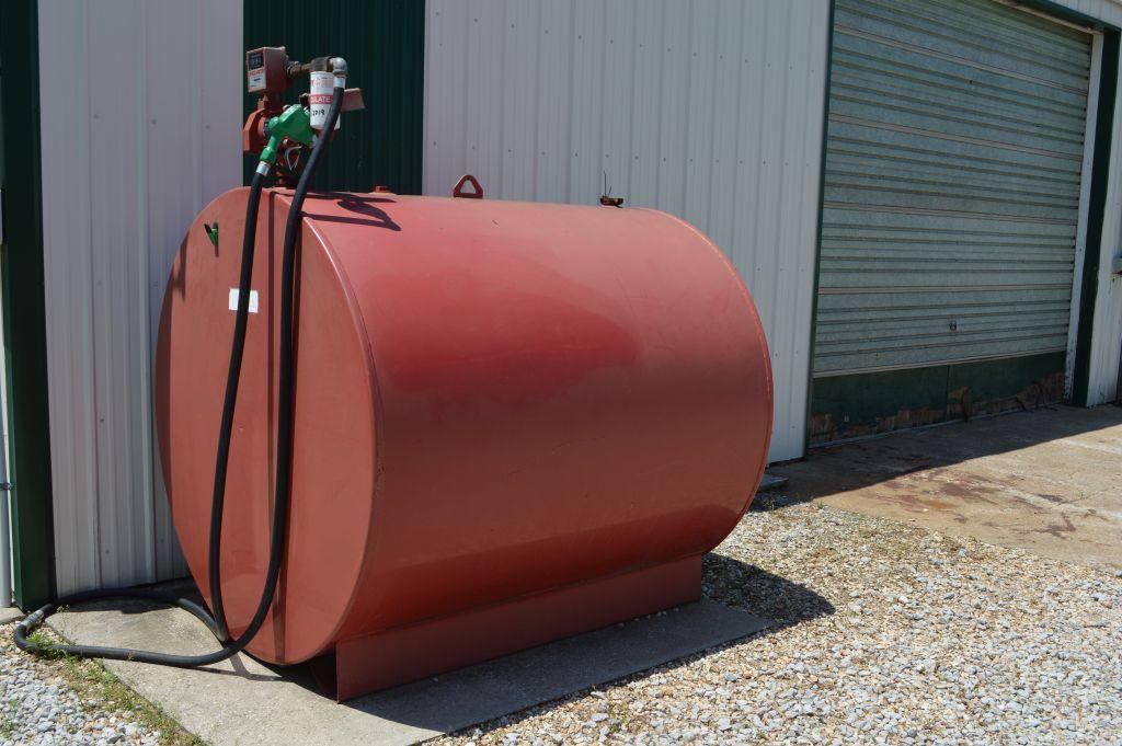 1000 Gallon Fuel Barrel, Fil-Rite Pump, Gallon Counter