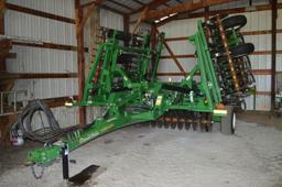 2014 Great Plains Turbo Max 2400, 24’, 19” Turbo Blades, Rolling Harrow and