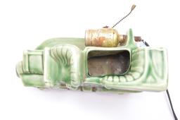 Buckingham Ceramics Green Car Lamp