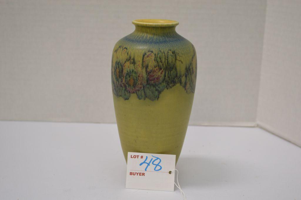 Rookwood XXIV 614F - Handwritten "KJ" 7 in. Matte Finish Vase