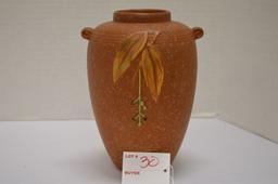 Weller Vase "Cornish" Corseted, 7 in.