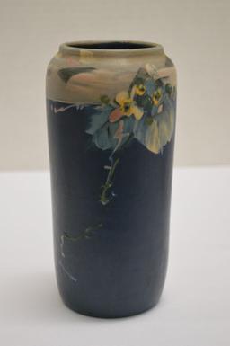 Weller Hudson Style Vase "Forgive Me Nots", 7 1/2in.