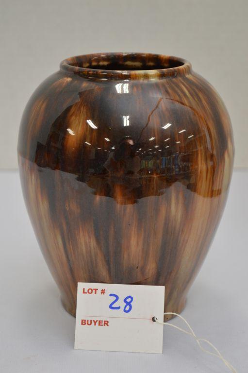 Brush Mccoy- Brown Vase 6"