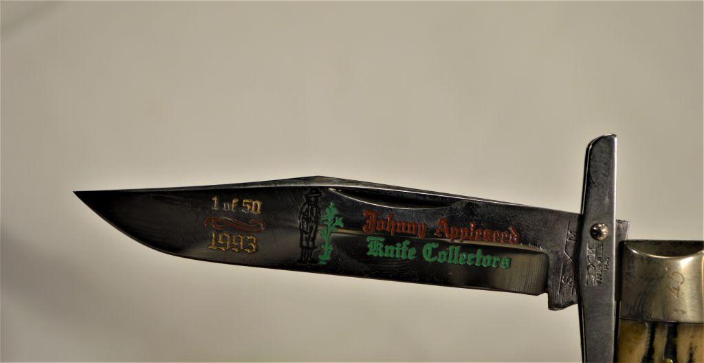 SXM Queen Steel USA '93, 1993 Johnny Appleseed Knife Collectors, 1 of 50 #4