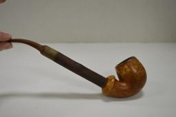 Unusual Wood Stem Pipe