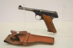 Colt .22 LR Challenger w/ Wood Grips & Leather Holster