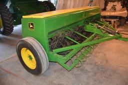 John Deere 8300 Drill, 10" Spacing 16 Row, New Marker Tires, Completely Reb