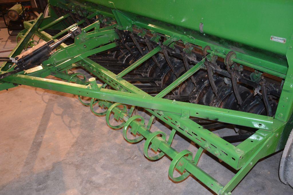 John Deere 8300 Drill, 10" Spacing 16 Row, New Marker Tires, Completely Reb