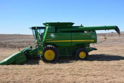 2009 John Deere 9670  STS Combine, 2808 Eng hrs, 1663 Sep hrs, Single Point