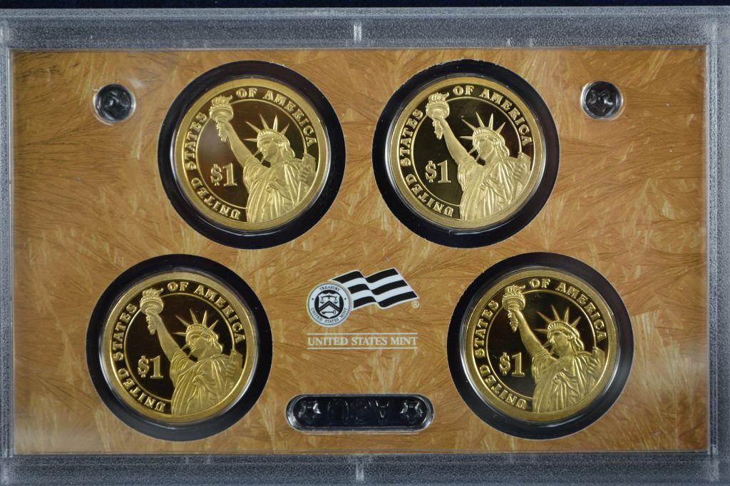 2009 United States Presidential Dollar Proof Set, All original packaging