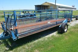 Lifetime Products Hog Cart, hydraulic lift, approx. 20 ft., with center div