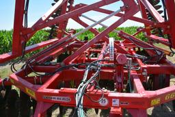 Sunflower 6630 33' Vertical Tillage Tool, Saber Disk Blades, Rolling Basket