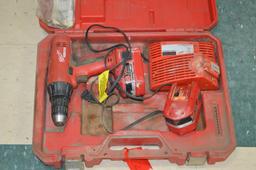 Milwaukee 18v Drill w/ Case and Charger