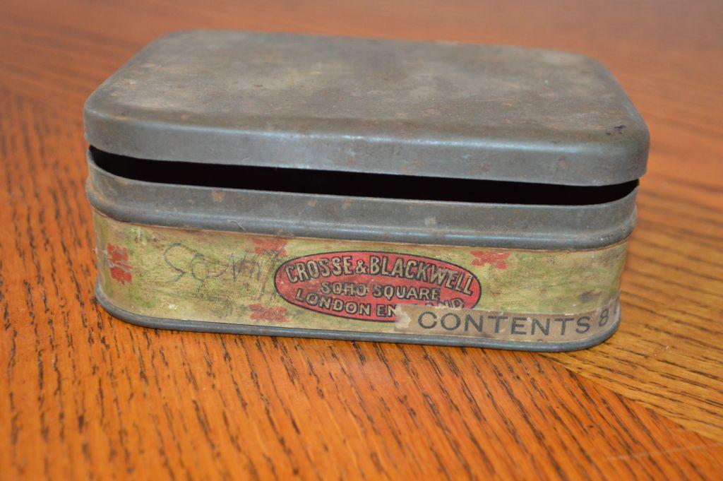 Crosse & Blackwell - Soho Square - London, England 8oz Tobacco Tin filled w