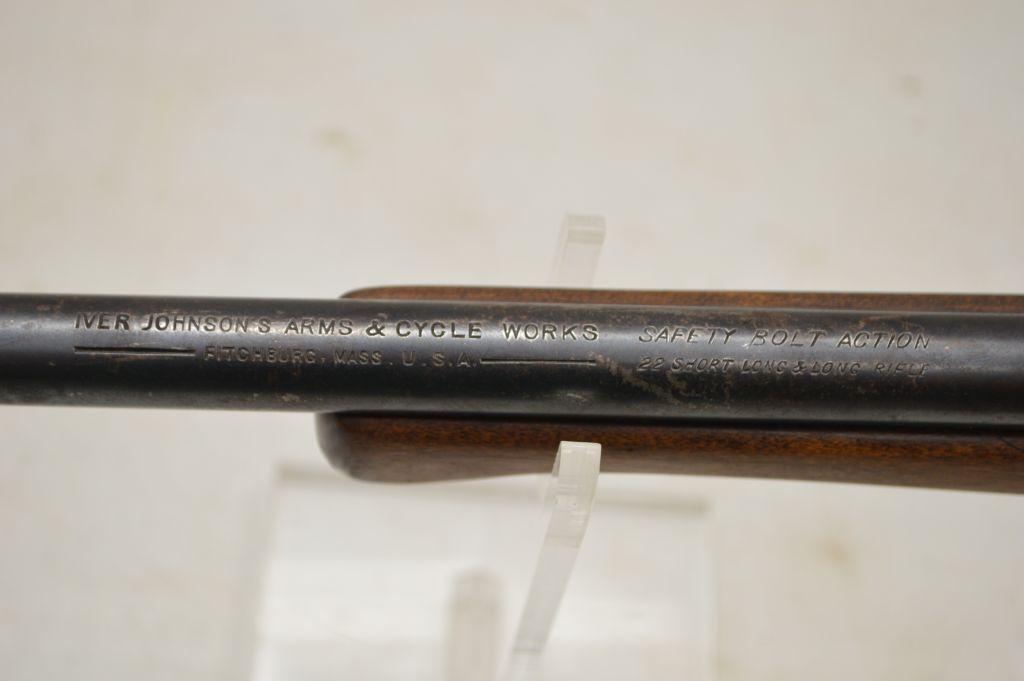 Iver Johnson Cycle Works, Model X, 22 Cal. Single-Shot Rifle. Mfg. 1927-32