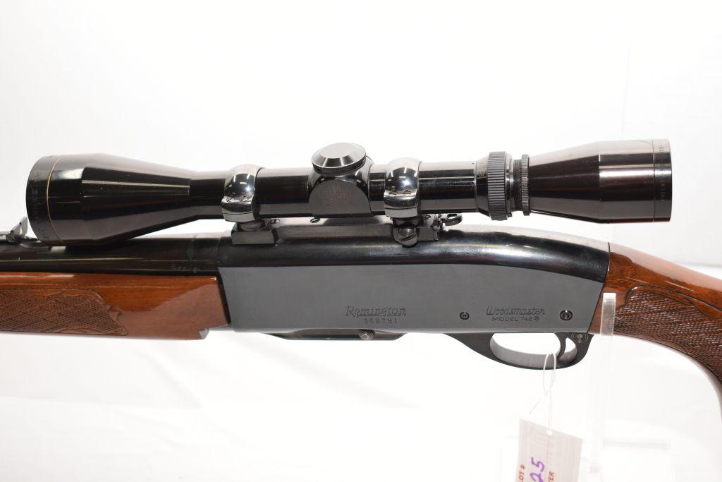 Remington, Auto, Woodmaster 742, 6MM, S/N:352791, Leupold 3x9 VX-II Scope N