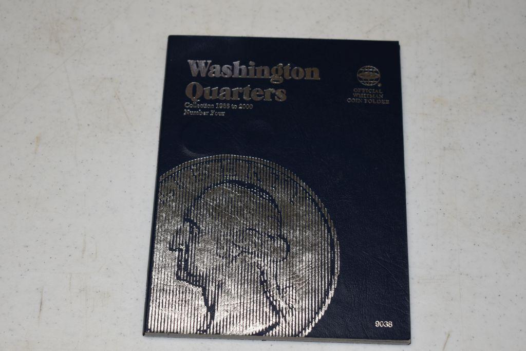 3 - Whitman Albums of Washington Quarters; 1948-1964 (7 Coins), 1965-1987 C