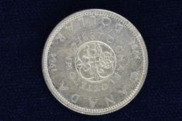 1964 World Coin "Elizabeth II Del Gratia Ragina" Dollar